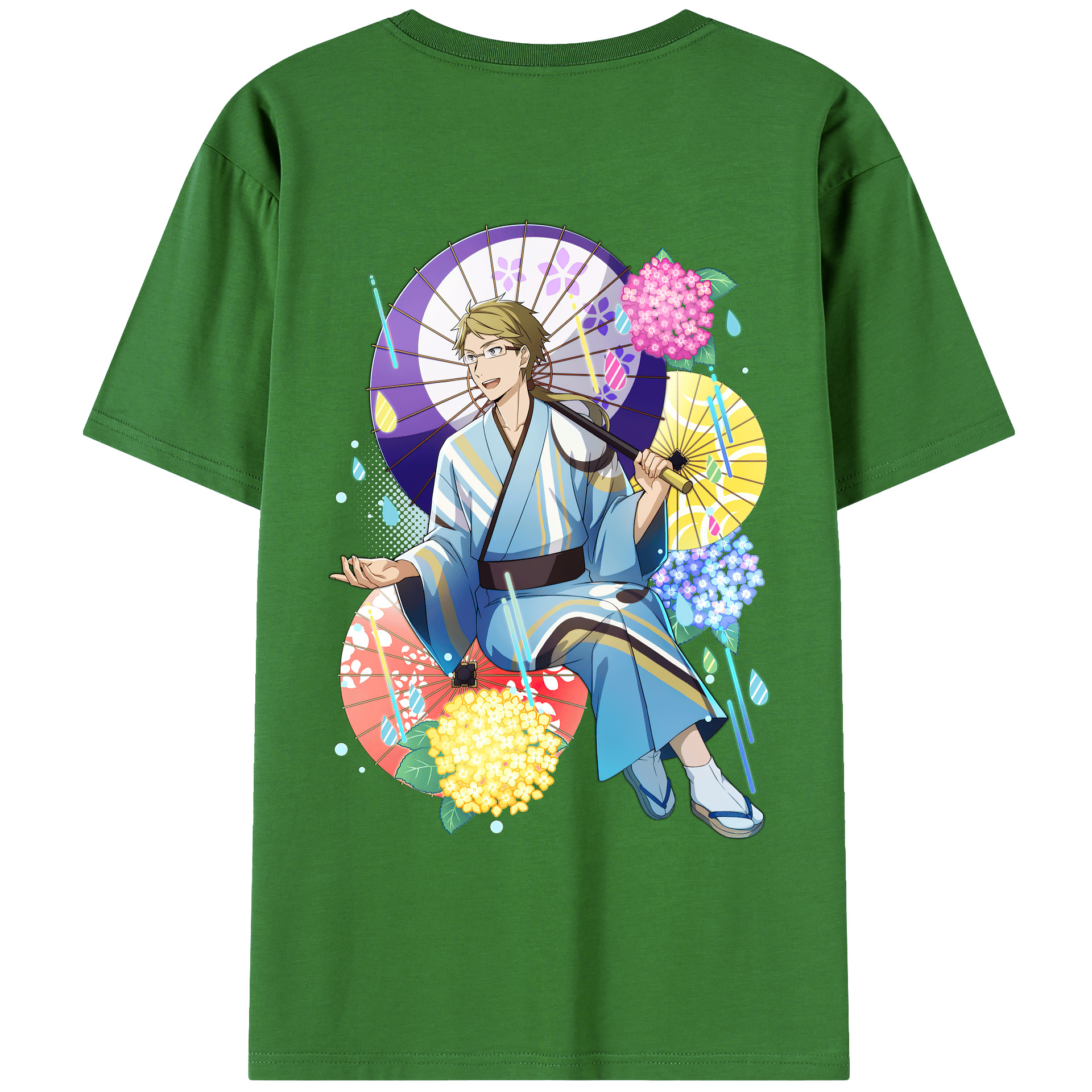 （画像用） 文豪ストレイドッグス Bungo Stray Dogs レディース半袖Tシャツ(バックプリント)